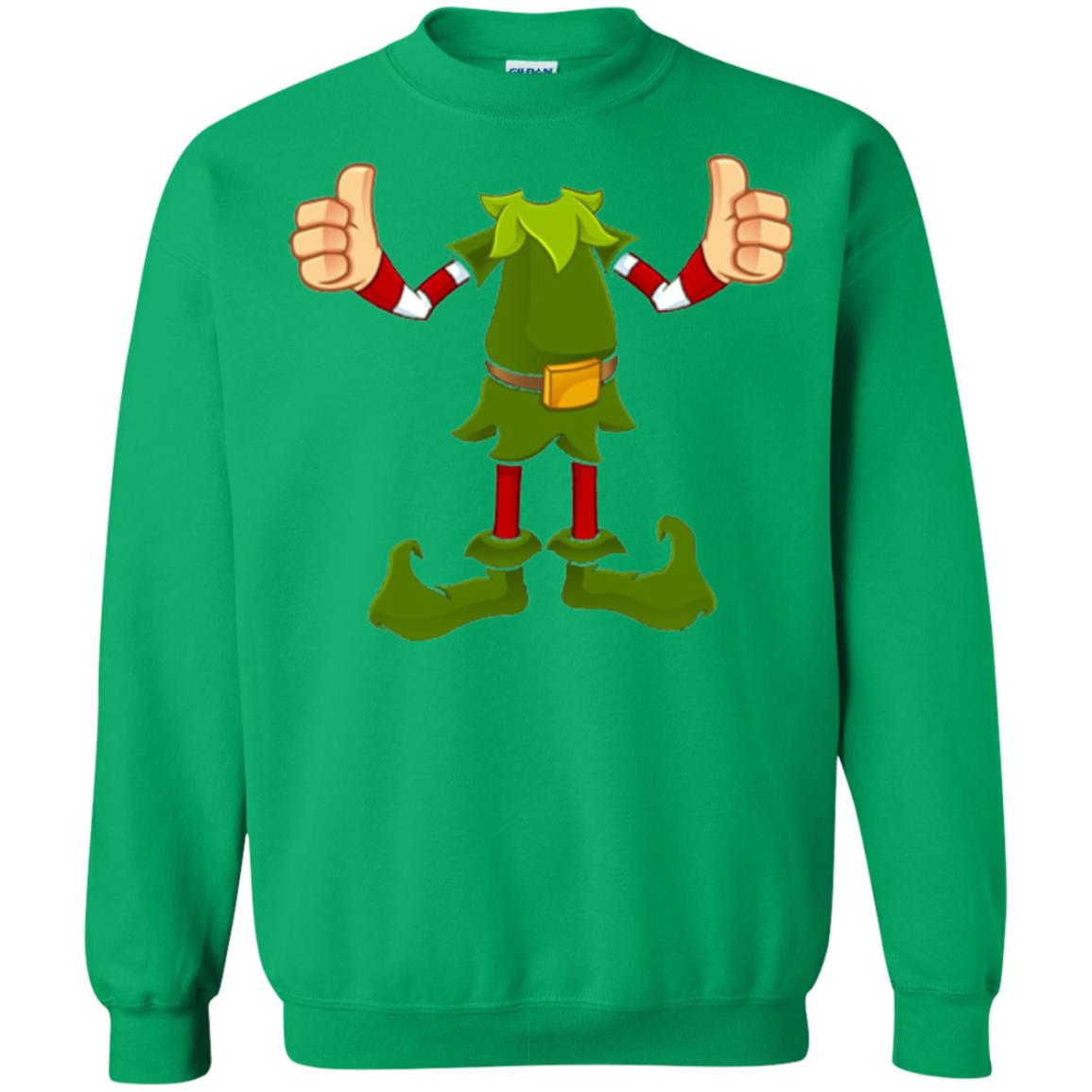 Chirstmas T-shirt Funny Elf Irish Green