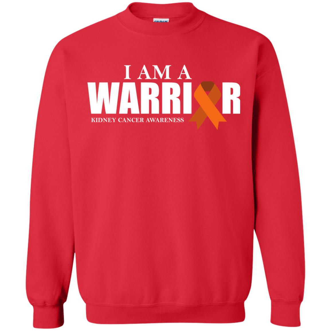Kidney Cancer Awareness T-shirt I Am A Warrior Kidney Cancer Awareness Red
