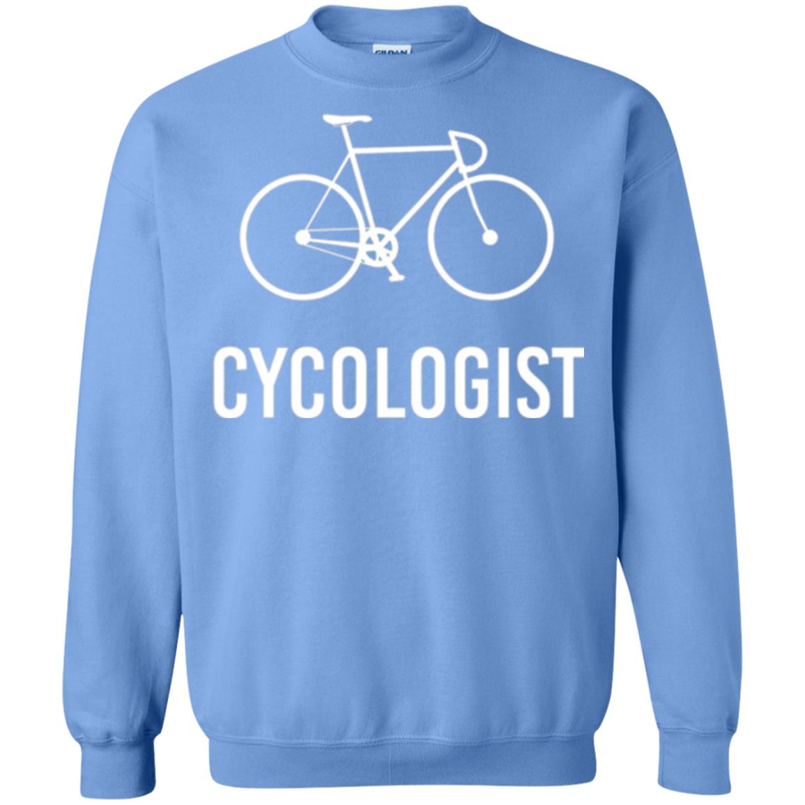 Bicycle Lovers T-shirt Cycologist Carolina Blue
