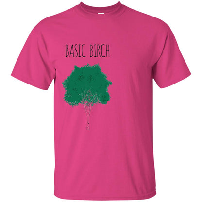 Basic Birch T-shirt Heliconia