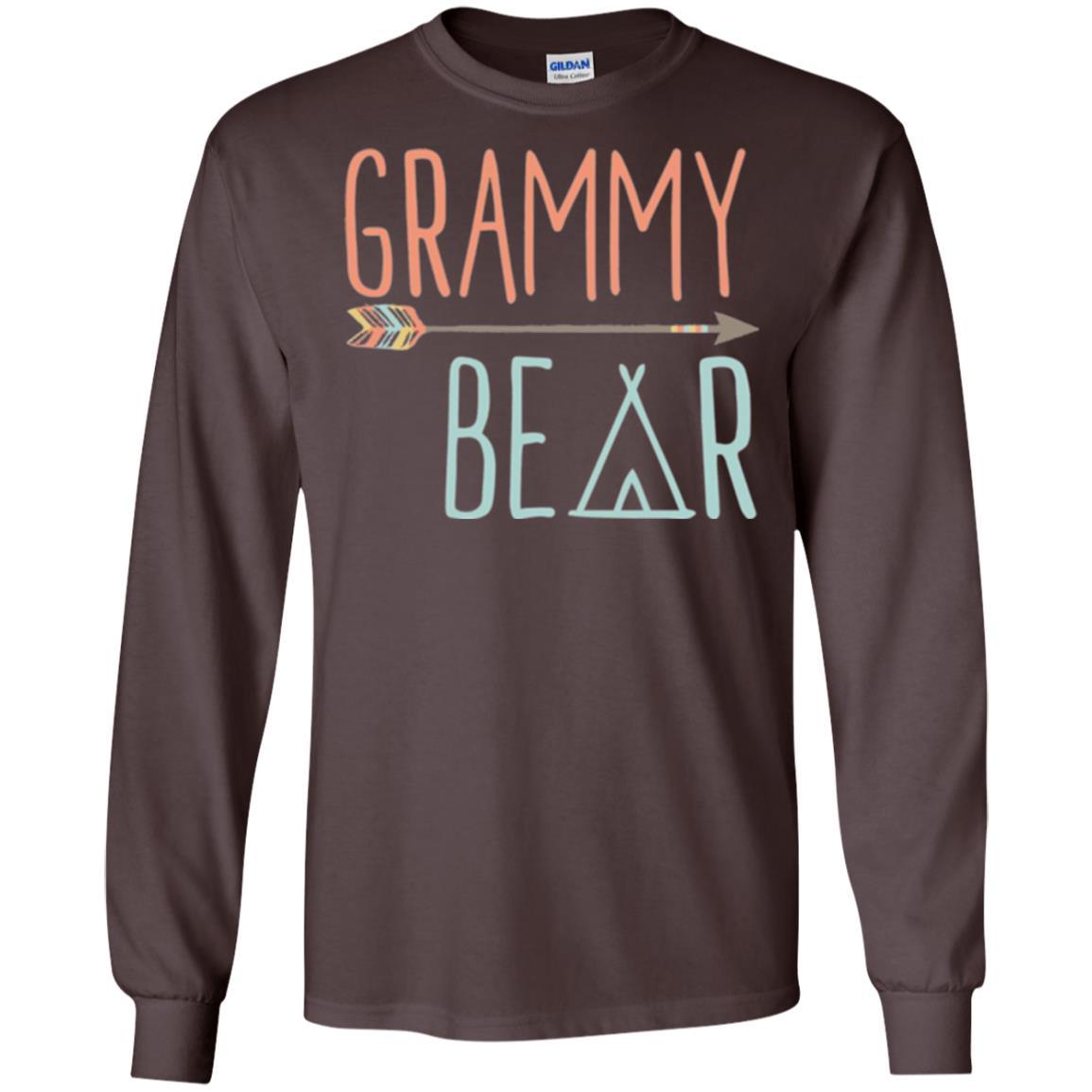 Bear Lover T-shirt Grammy Bear T-shirt Dark Chocolate