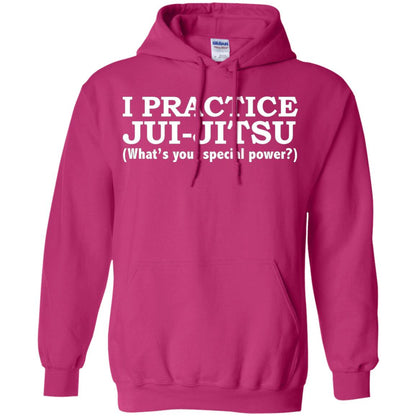 I Practice Jui-jitsu What_s Your Special Power T-shirt Heliconia