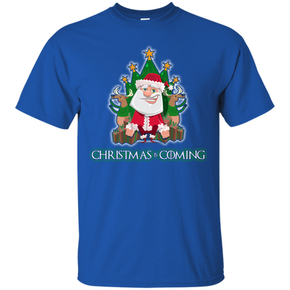 Christmas Is Coming T-shirt Royal