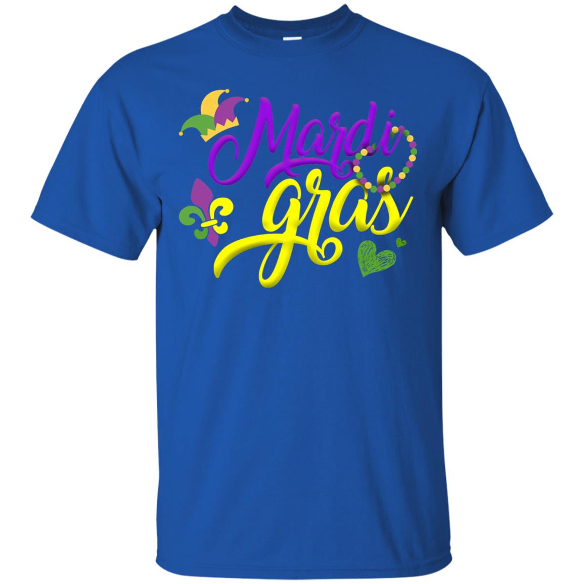 Mardi Gras 2018 T-shirt Royal