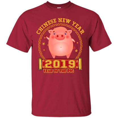 Chinese New Year Year 2019 Of The Pig Shirt Cardinal
