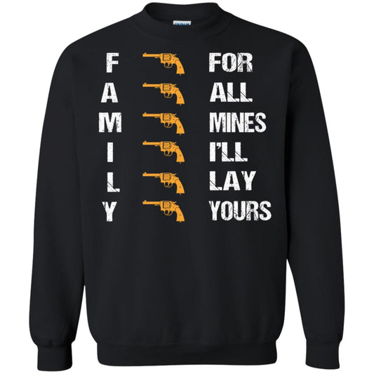 Family For Mines I'll Lay Yours Shirt Black