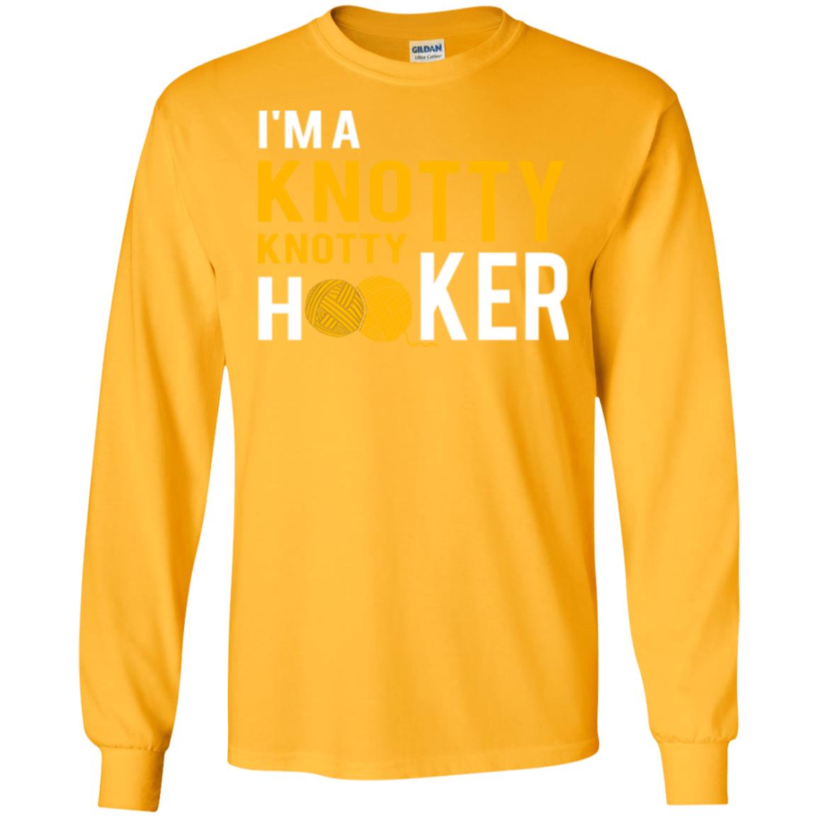 I'm A Knottyknotty Hooker T-shirt Gold