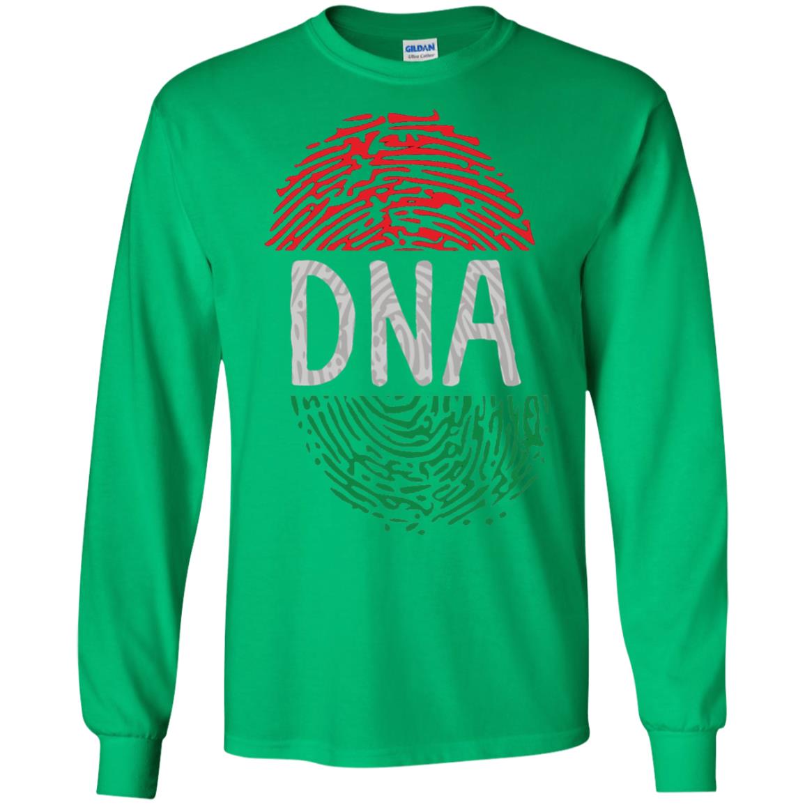 Flag Thumb Fingerprint Roots Proud Africa Dna T-shirt Irish Green
