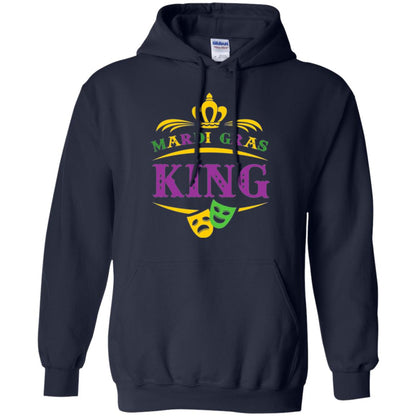 Mardi Gras King Gift T-shirt Navy