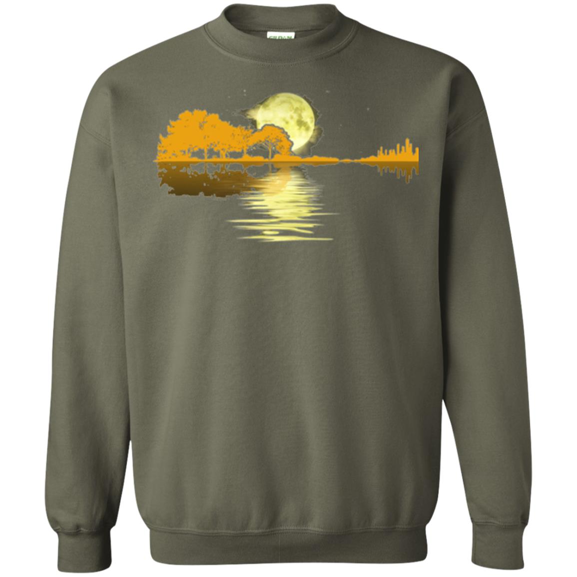 Guitar Lake Shadow T-shirt Military Green