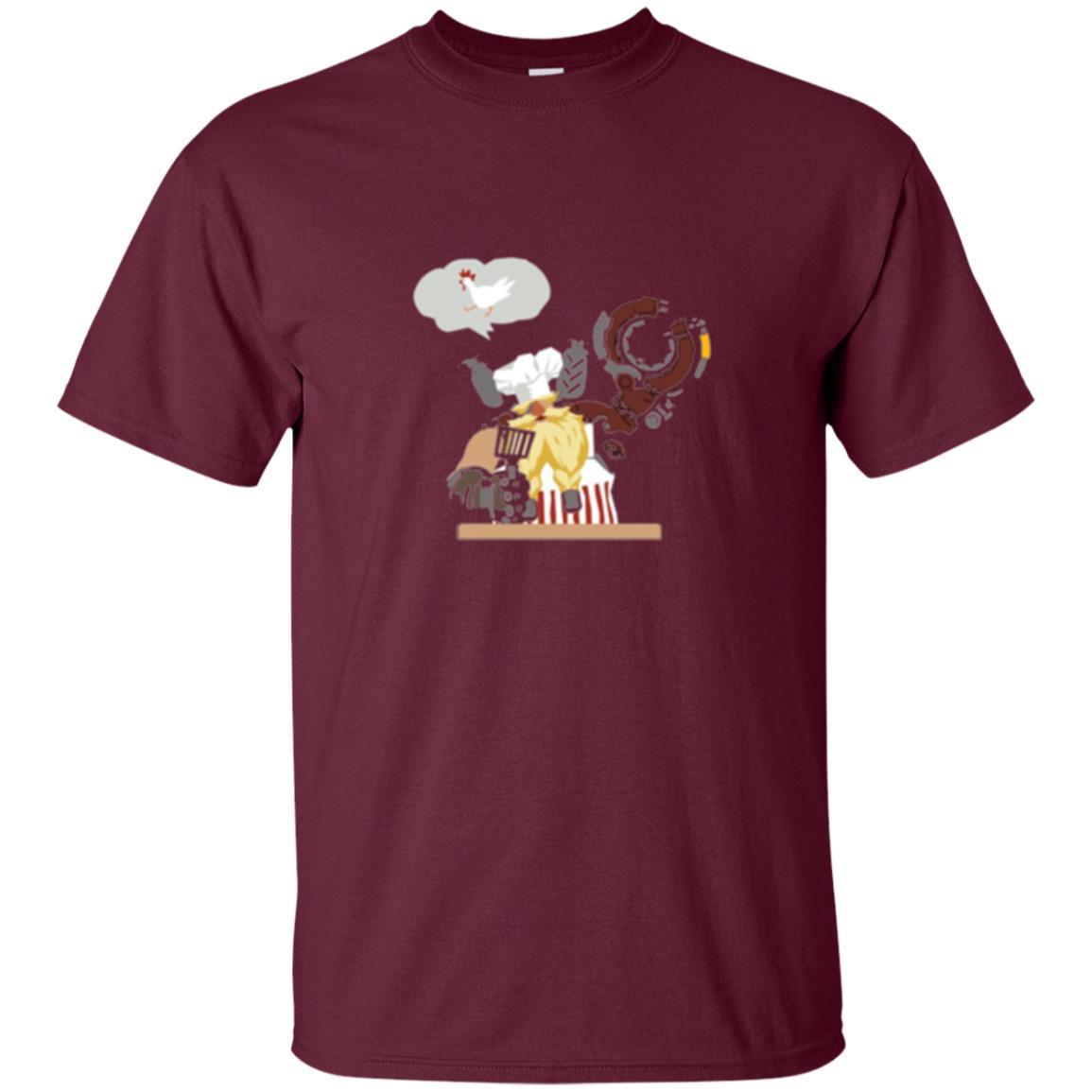 Film T-shirt Torbjorn Chef Spray Maroon