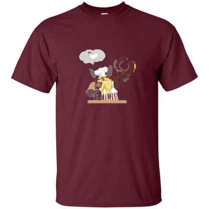 Film T-shirt Torbjorn Chef Spray Maroon