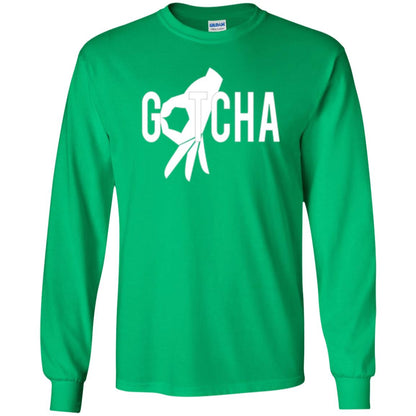 Gotcha Finger Circle Game T-shirt Irish Green