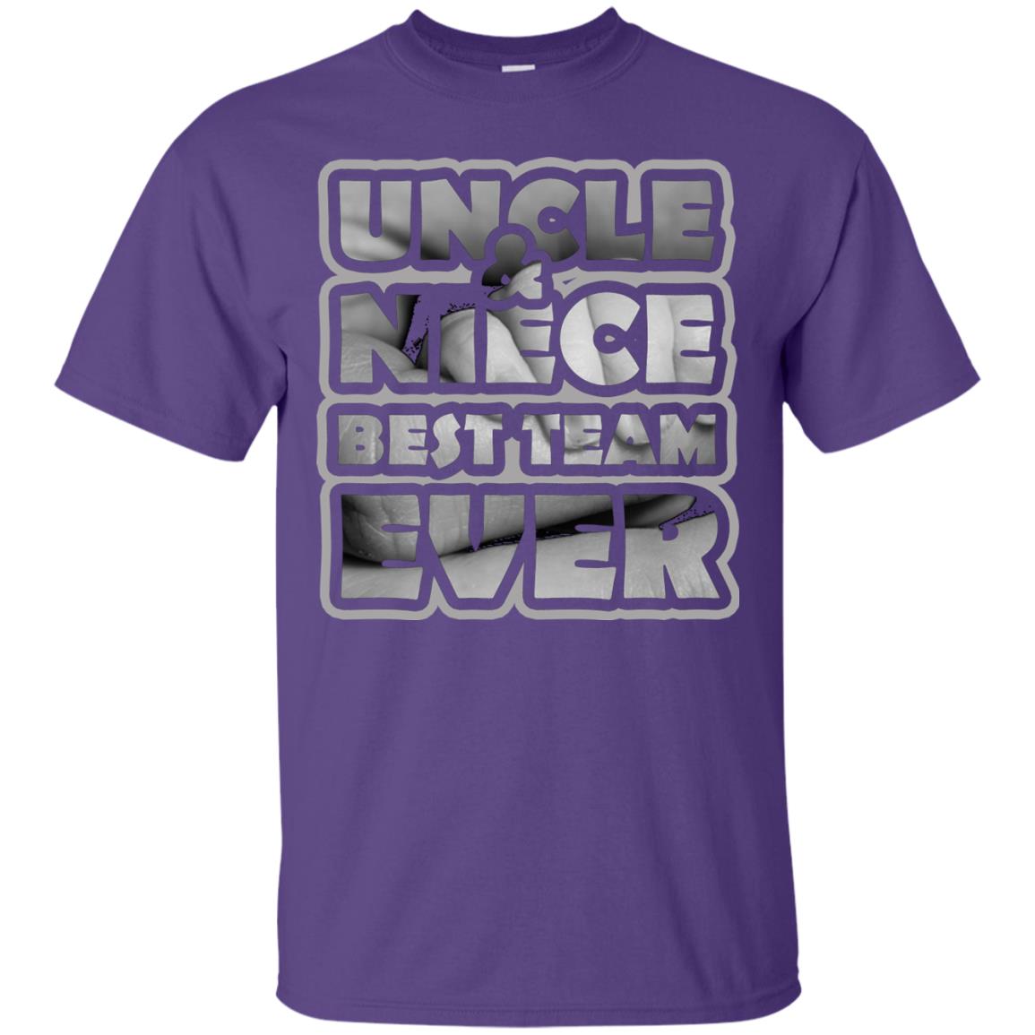 Uncle And Niece Best Team Ever Shirt For Uncle Or Niece Purple