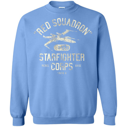 Movie T-shirt Red Squadron Starfighter Rebel Corps Base Carolina Blue