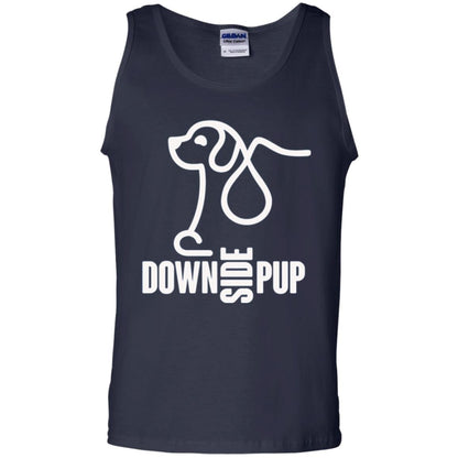 Dog Lover T-shirt Down Side Pup T-shirt Navy