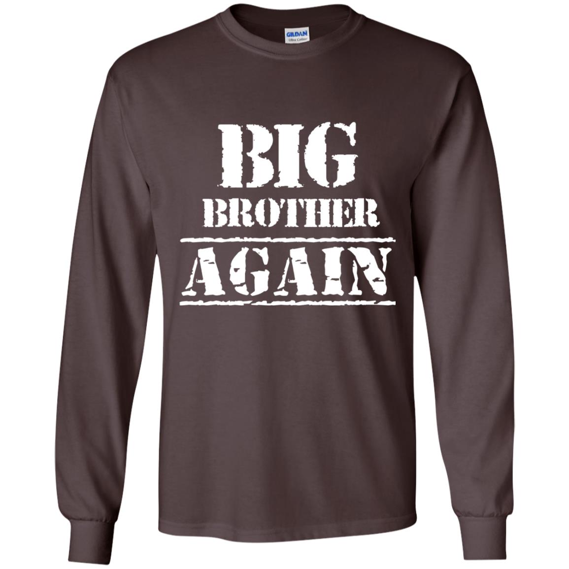 Big Brother Again T-shirt Dark Chocolate