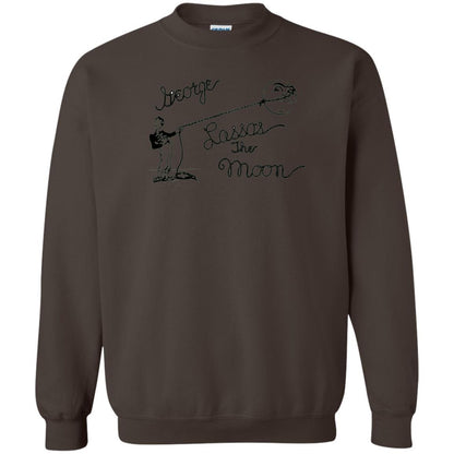 Film T-shirt It's A Wonderful Life George Lassos The Moon Dark Chocolate