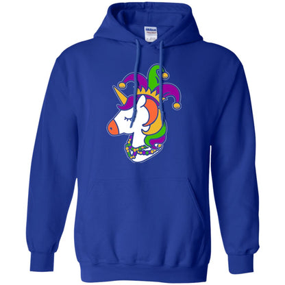 Mardi Gras Unicorn T-shirt Royal