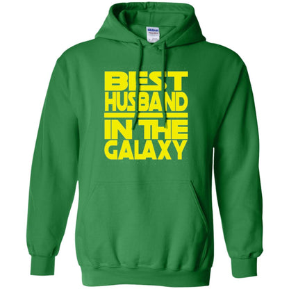 Best Husband In The Galaxy T-shirt Irish Green