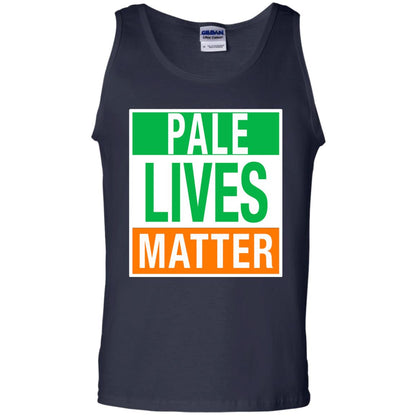 Saint Patrick_s Day T-shirt Pale Lives Matter Navy