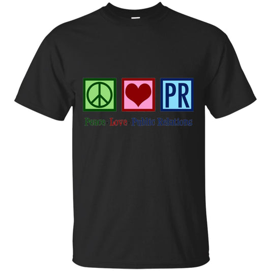 Cool Pr Public Relations T-shirt Black