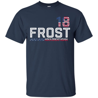 Frost 2018 T-shirt Make Nebraska Great Again Navy