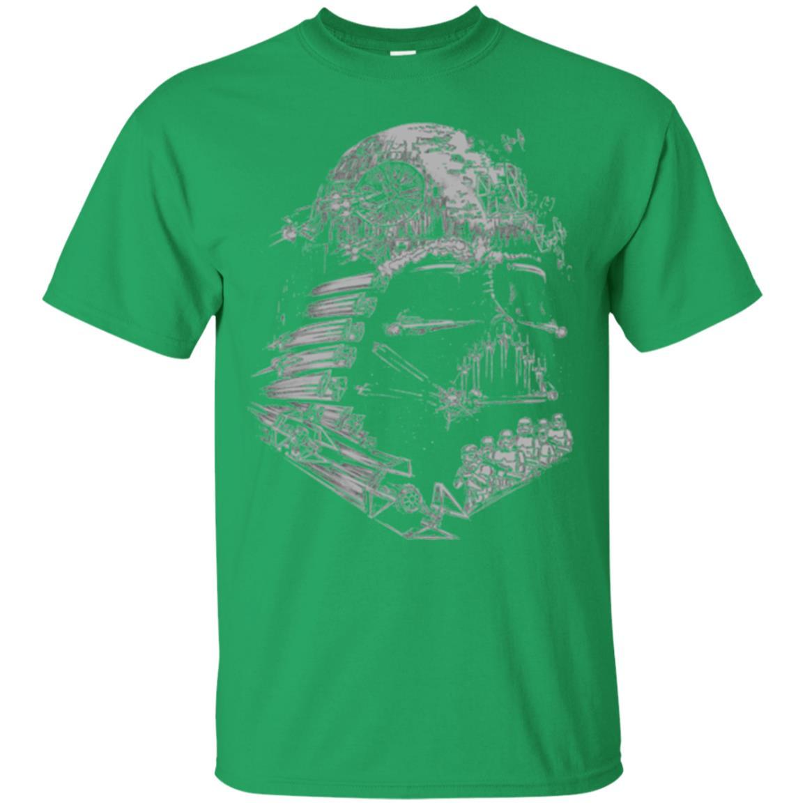 Film T-shirt Star Wars Darth Vader Build The Empire Graphic Irish Green