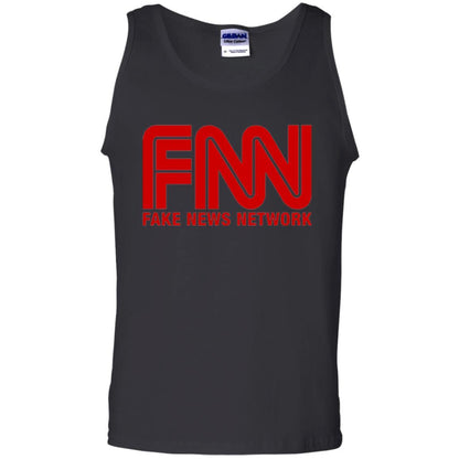 Anti Trump T-shirt Fnn Fake News Network T-shirt Black