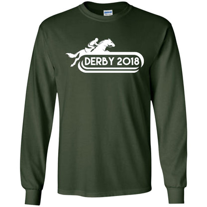 Derby 2018 Shirt Derby 2018 Horse Racing Forest Green