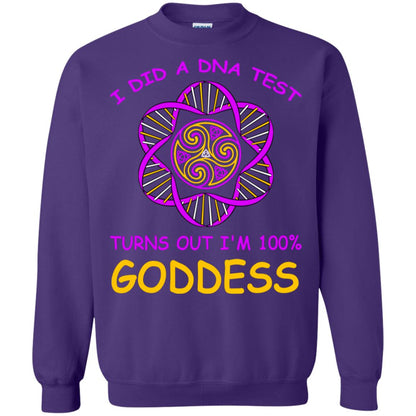 I Did A Dna Test Turns Out I'm 100% Goddess Shirt Purple