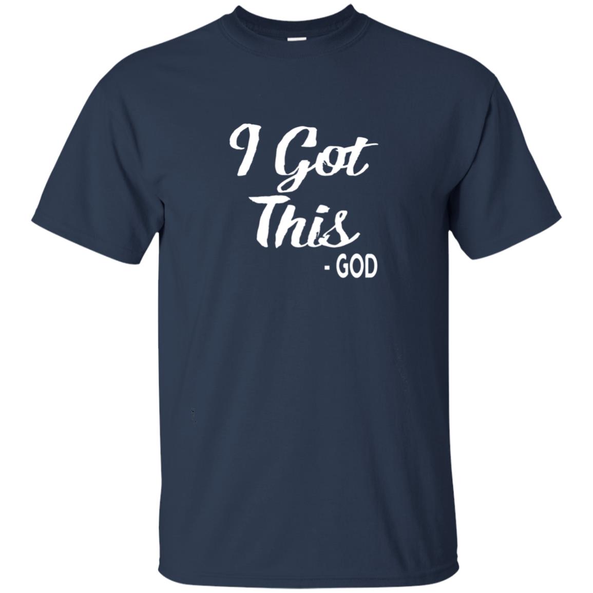 I Got This God Christian Faith T-shirt Navy