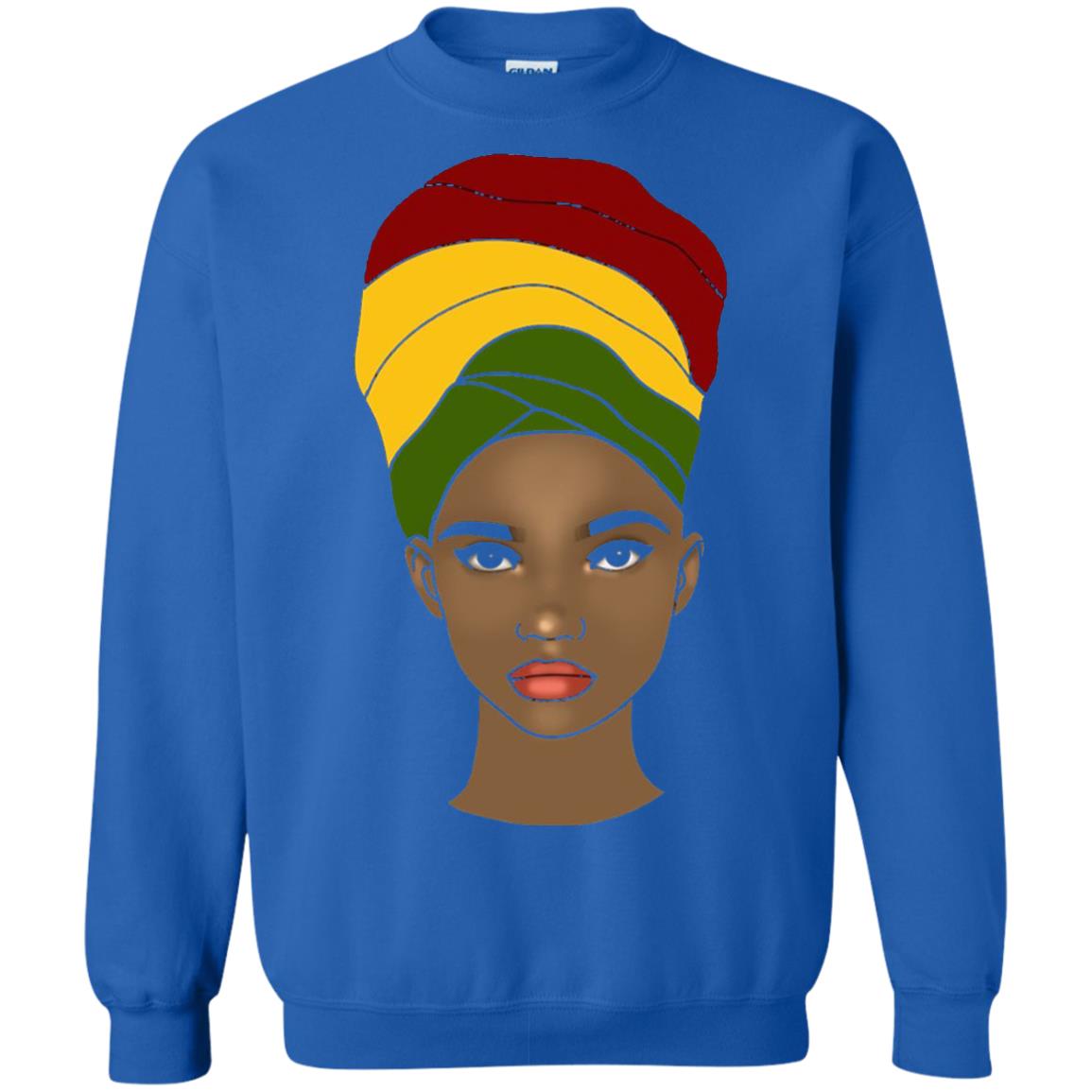 Melanin Rocks African Queen Melanin T-shirt Royal