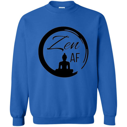 Zen Af Yoga Graphic T-shirt Royal