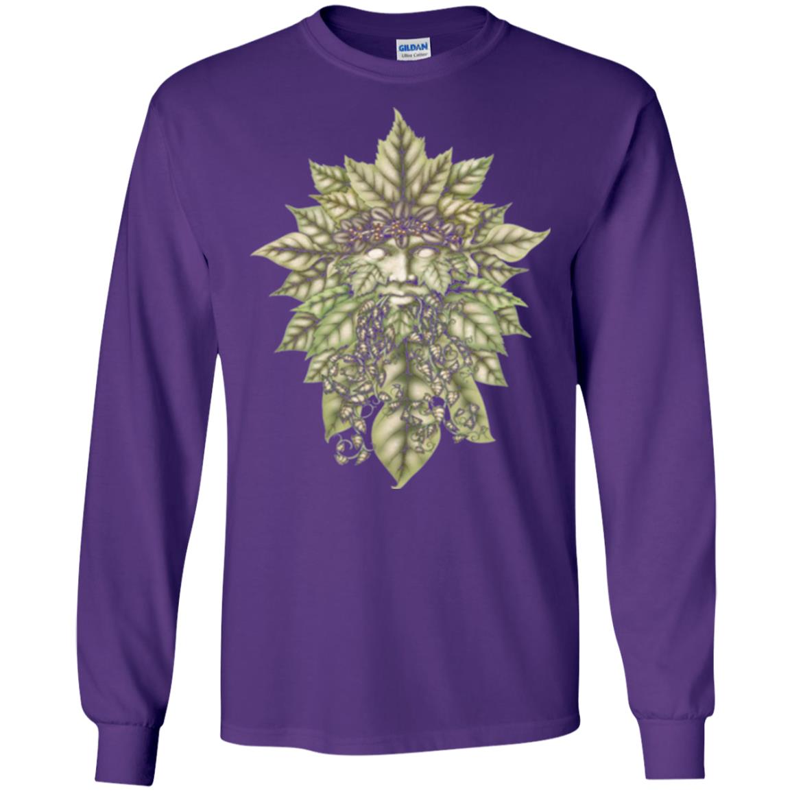 Greenman Green Man Festival T-shirt Purple