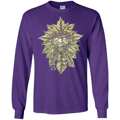 Greenman Green Man Festival T-shirt Purple
