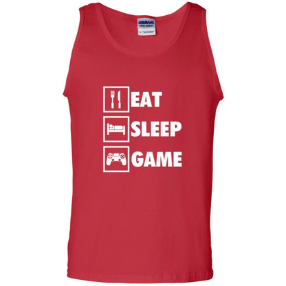 Gamer T-shirt Eat Sleep Game Red