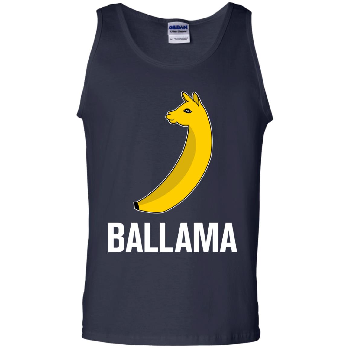 Ballama Funny Summer Melon Fruit Shirt Navy
