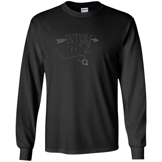 Bachelorette T-shirt Future Mrs Black