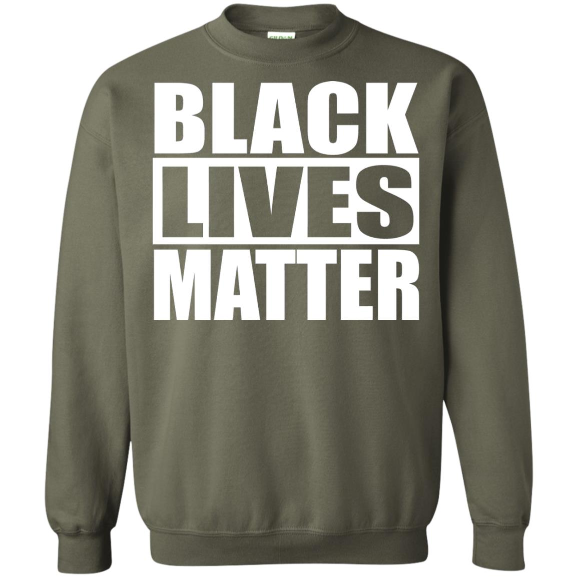 Black Live Matter Shirt Military Green