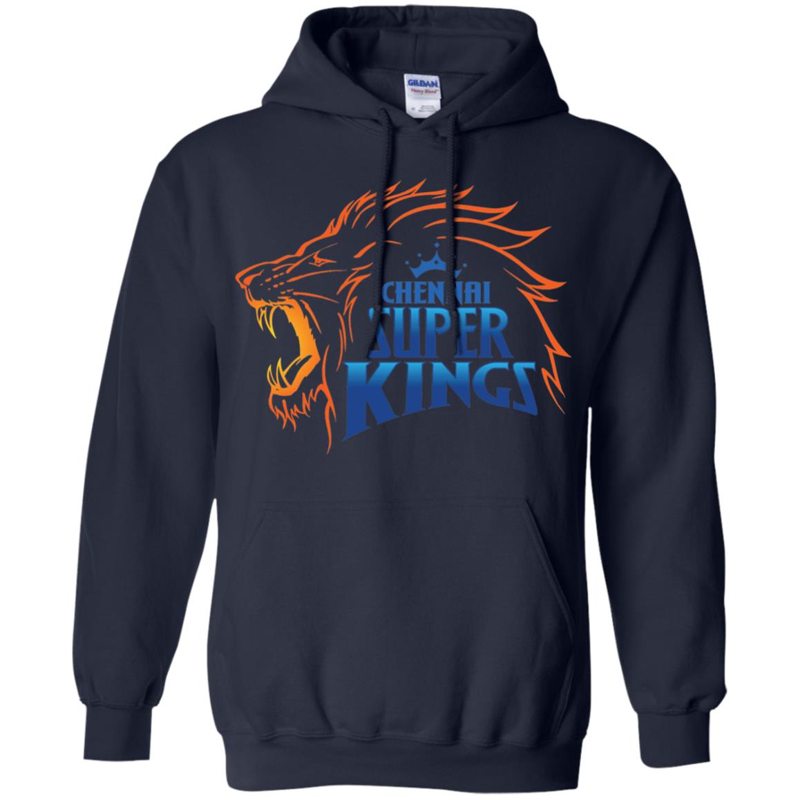 Chennai Super Kings Cricket Fans 2018 T-shirt Navy
