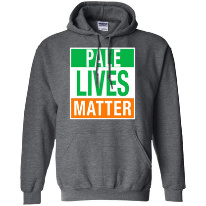 Saint Patrick_s Day T-shirt Pale Lives Matter Dark Heather