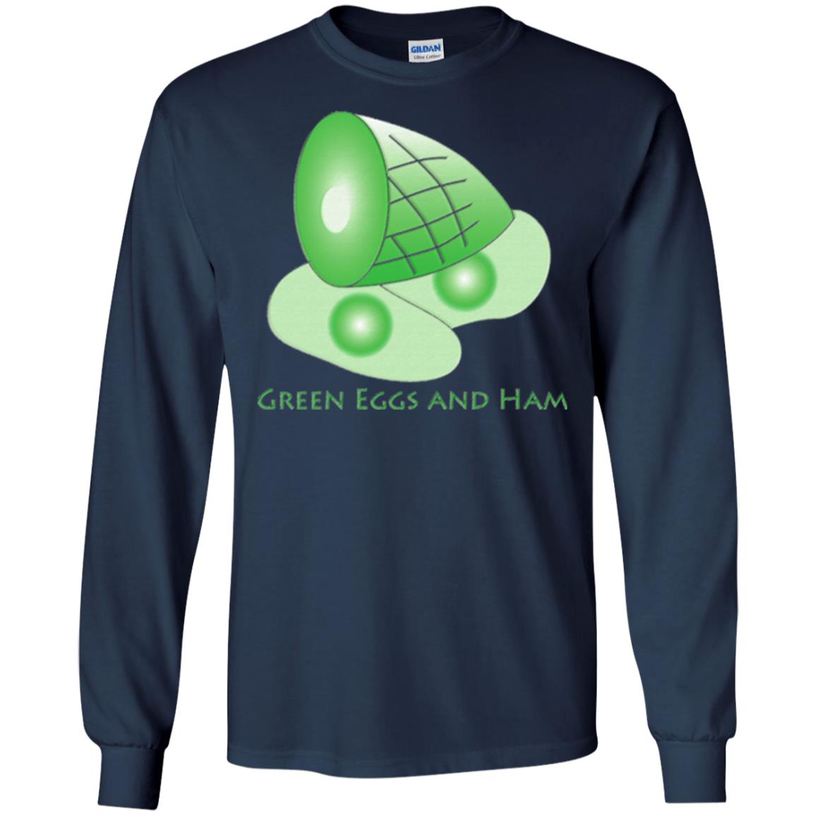 Green Eggs And Ham T-shirt Navy