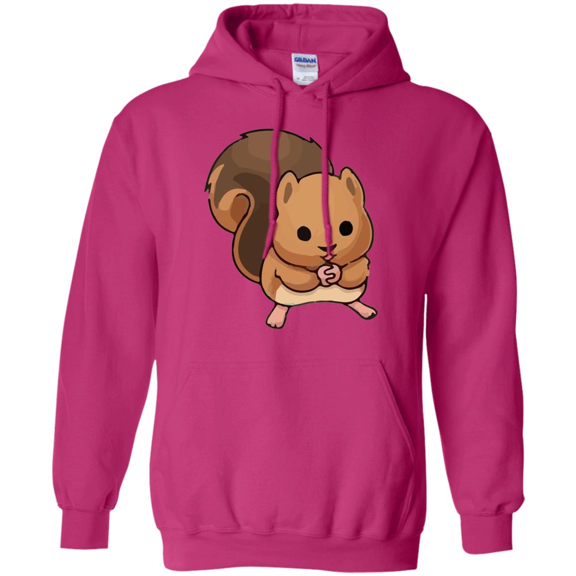 Cute Squirrel Graphic T-shirt Heliconia
