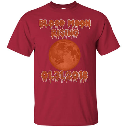 Blood Moon Rising Total Lunar Eclipse T-shirt Funny Lunar Eclipse Cardinal