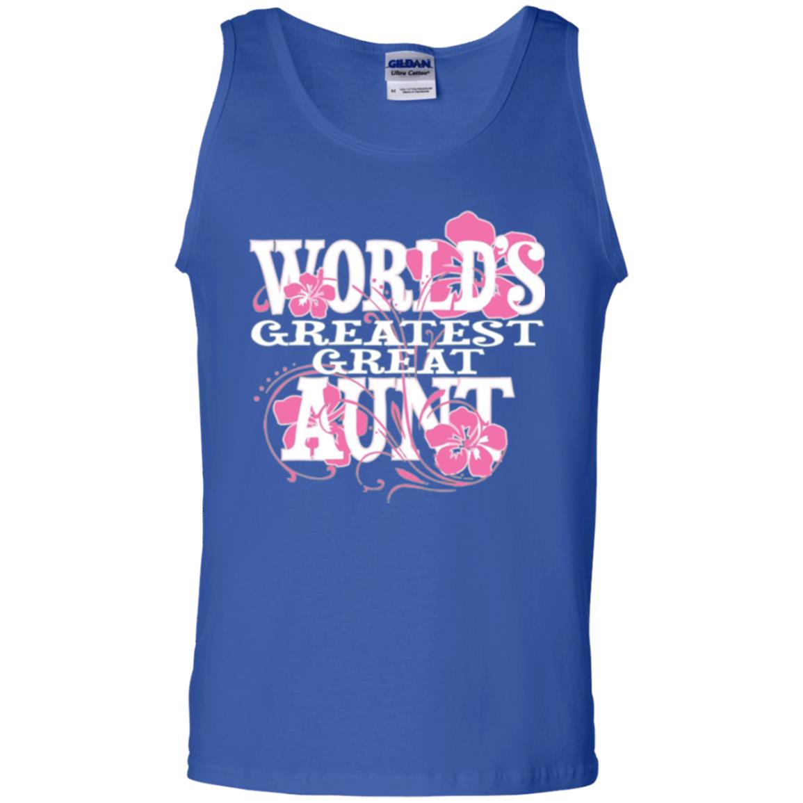 Aunt T-shirt World_s Greatest Great Aunt Royal