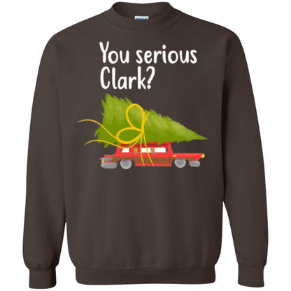 Christmas T-shirt You Serious Clark Griswold Dark Chocolate