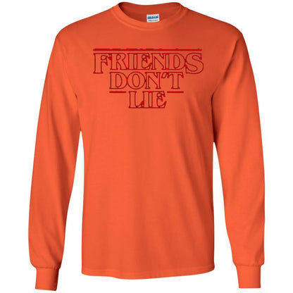 Friends Don't Lie T-shirt Orange