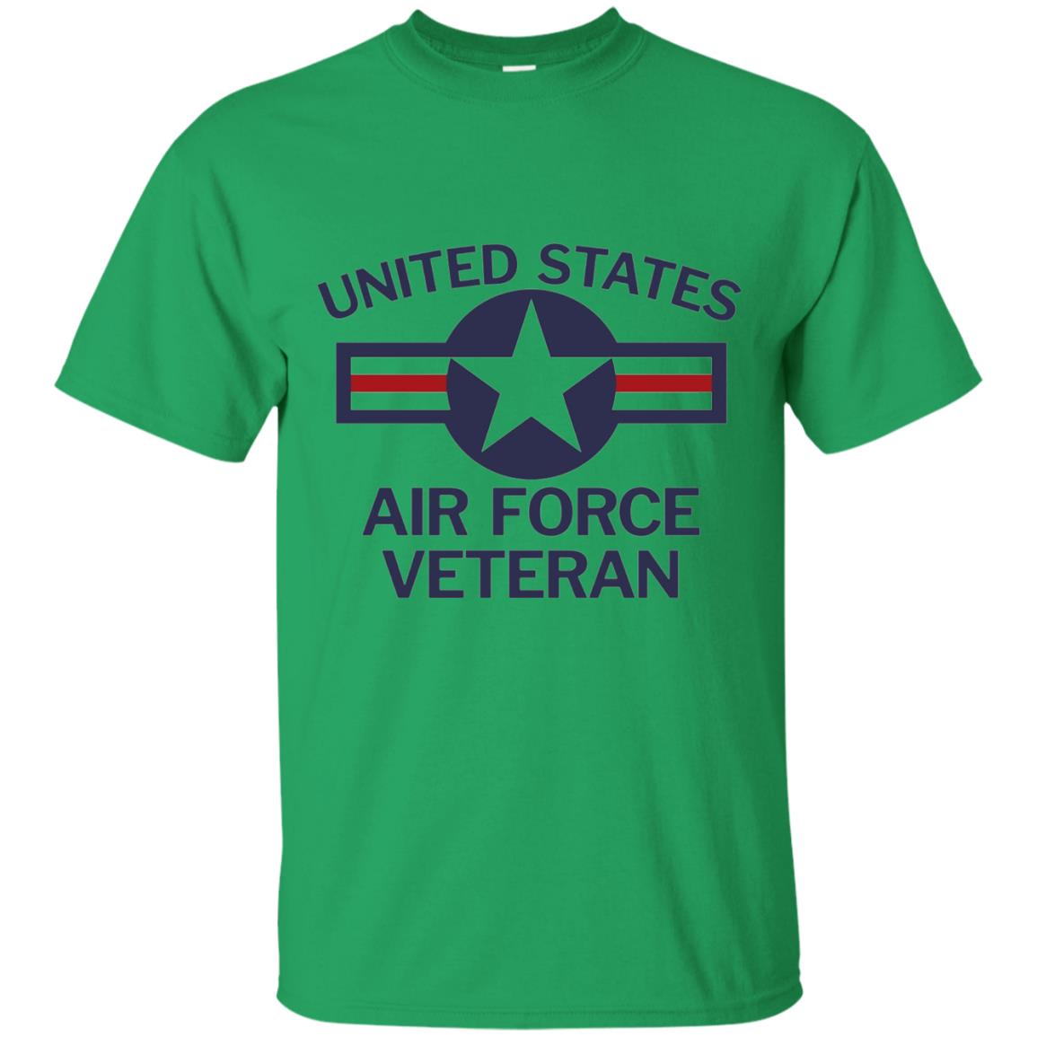 United States Air Force Veteran T-shirt Irish Green