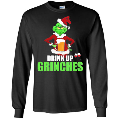 Christmas T-shirt Drink Up Grinches Black
